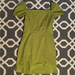SHEIN Green Mini Dress